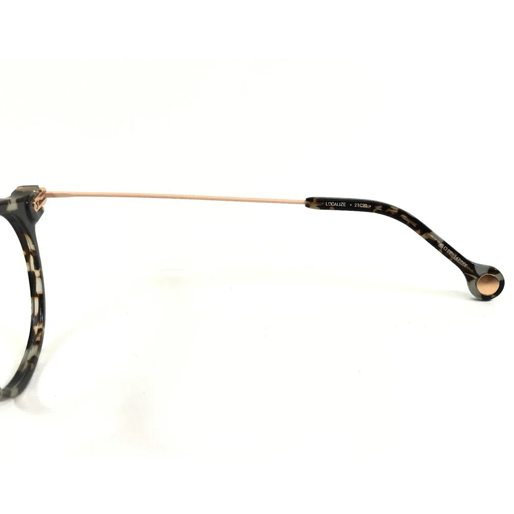 Anne & Valentin Eyeglasses Frames LOCALIZE 21C20 Tortoise Gold Round 46-21-147